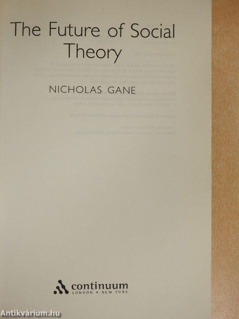 The Future of Social Theory