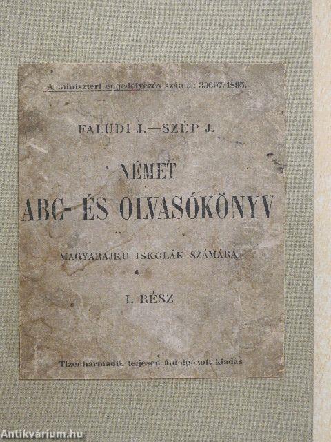 Német ABC- és olvasókönyv I.