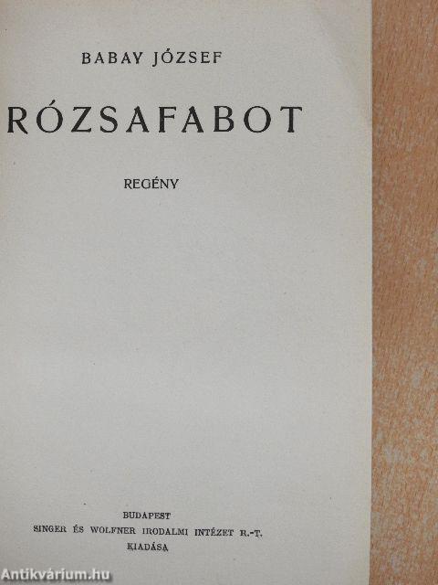 Rózsafabot