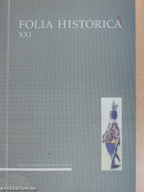 Folia Historica XXI.