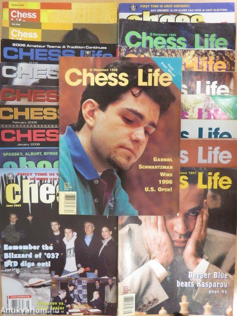 Chess Life 1996-1999., 2003., 2006. (vegyes számok) (18 db)