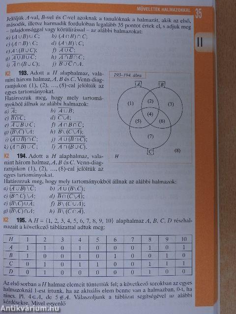 Matematika - Gyakorló és érettségire felkészítő feladatgyűjtemény I. - CD-vel