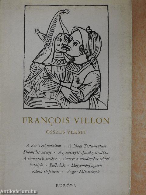 Francois Villon összes versei