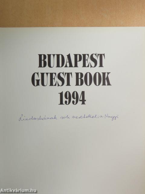 Budapest Guest Book 1994