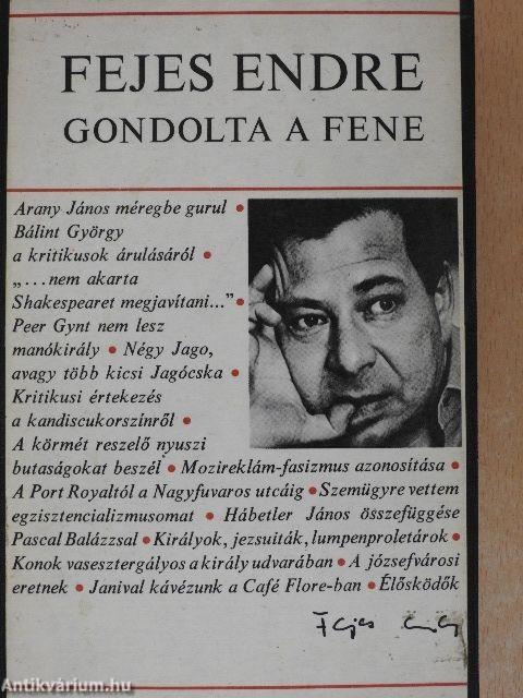 Gondolta a fene