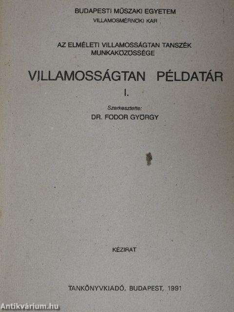 Villamosságtan példatár I.