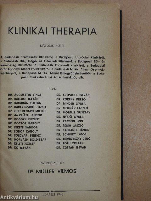 Klinikai therapia 2.