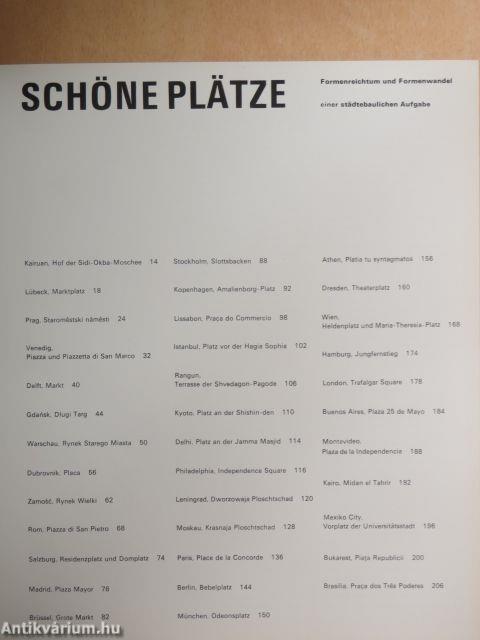 Schöne Plätze