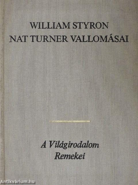 Nat Turner vallomásai