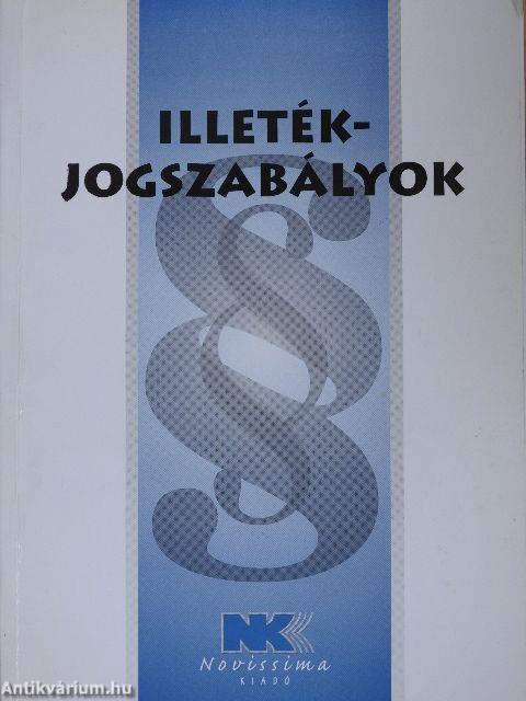 Illetékjogszabályok