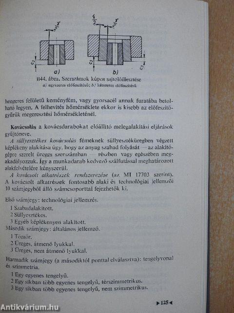 Gépipari technológusok zsebkönyve