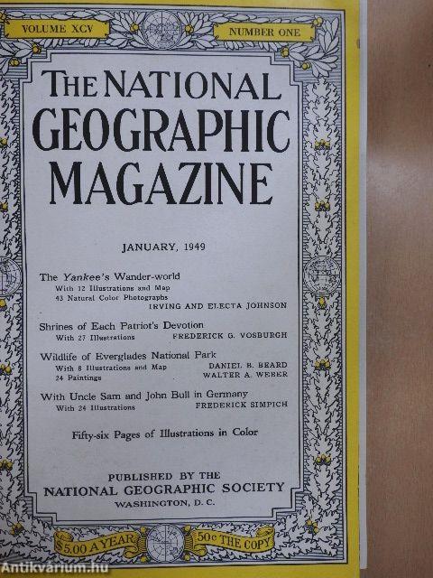 The National Geographic Magazine (vegyes számok) (5 db)