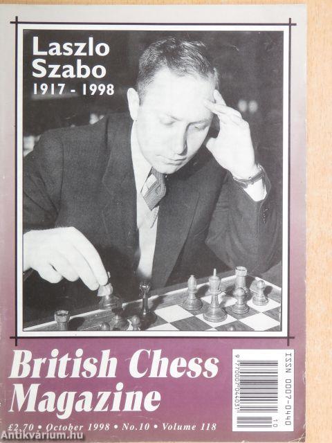 British Chess Magazine October 1998