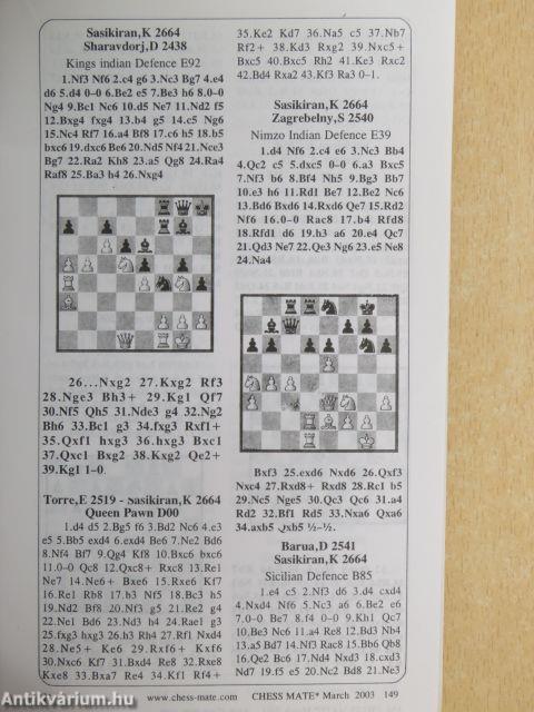 Chess Mate March 2003