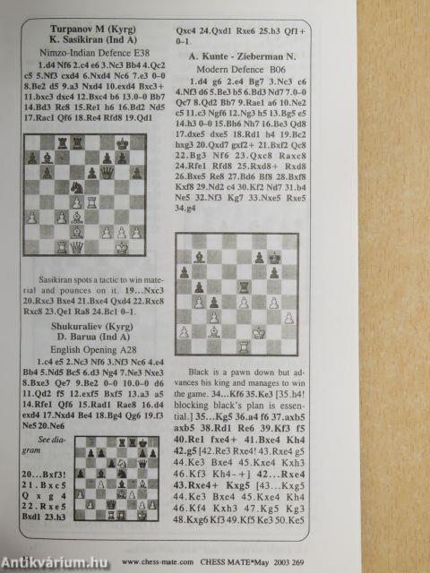 Chess Mate May 2003