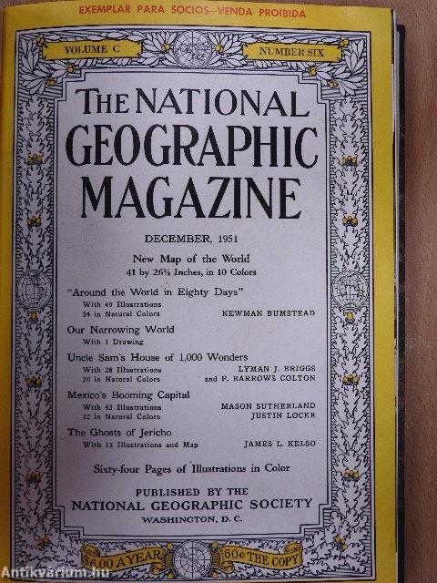 The National Geographic Magazine (vegyes számok) (5 db)