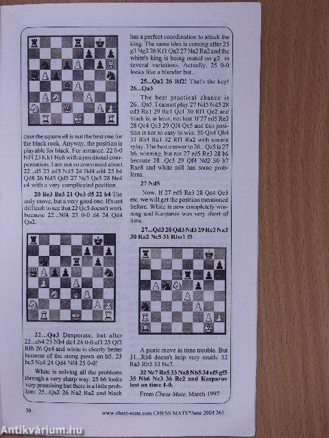 Chess Mate June 2004