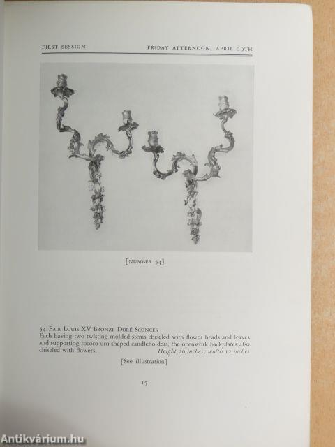 Important Eighteenth Century French Furniture