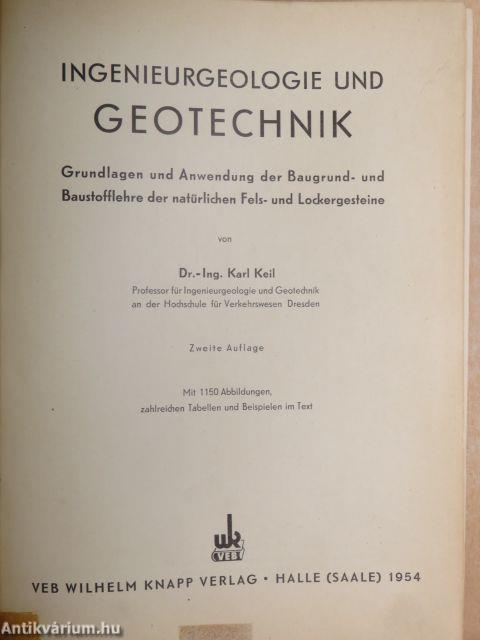 Ingenieurgeologie und Geotechnik