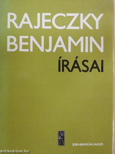 Rajeczky Benjamin írásai