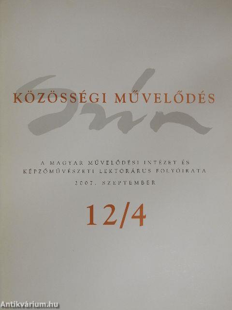Szín - Közösségi művelődés 2007. szeptember
