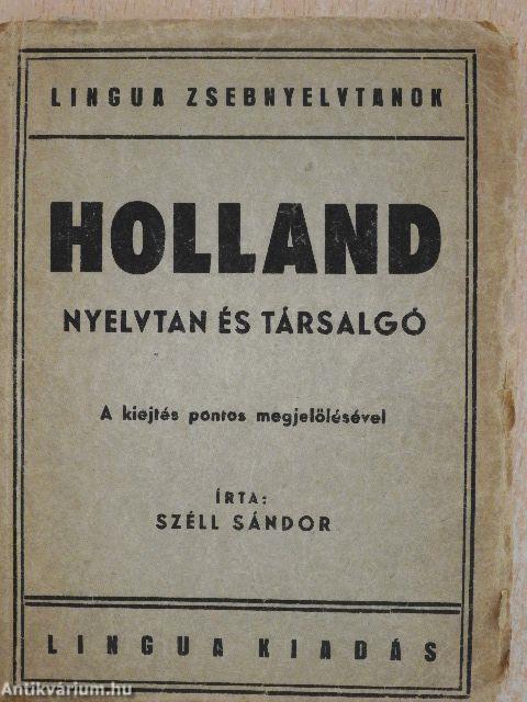 Holland nyelvtan és társalgó