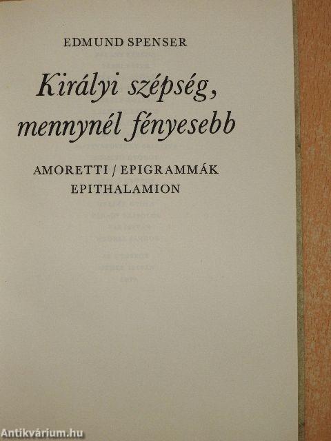 Királyi szépség, mennynél fényesebb