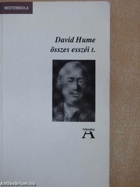 David Hume összes esszéi I. (töredék)