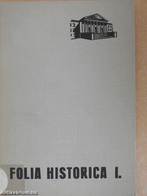 Folia historica I.
