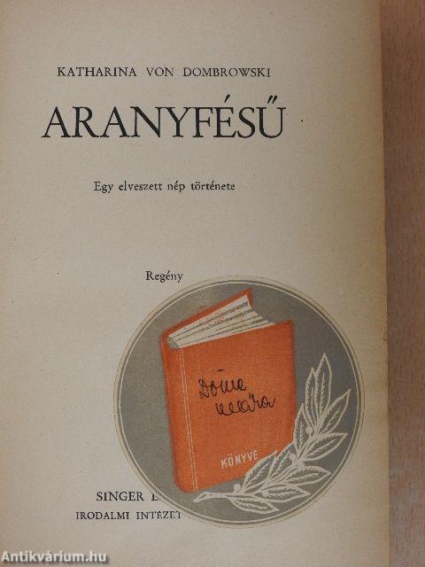 Aranyfésű