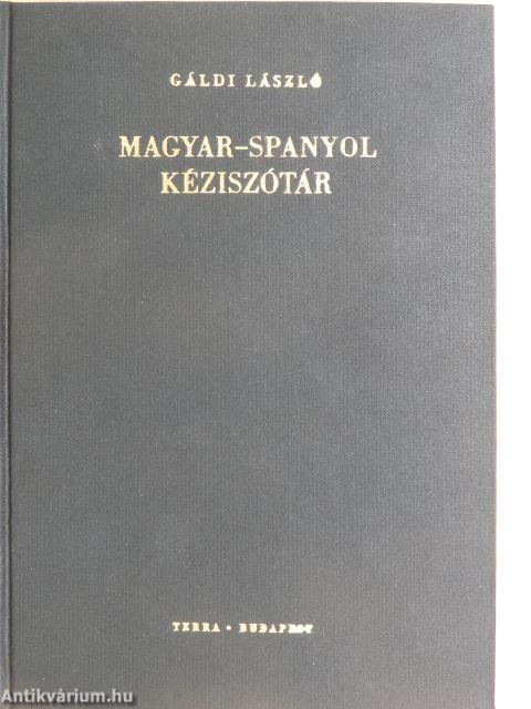 Magyar-spanyol kéziszótár