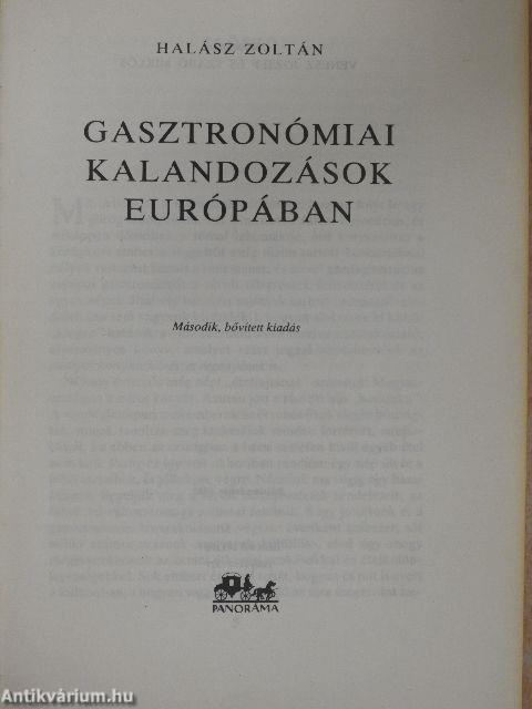 Gasztronómiai kalandozások Európában