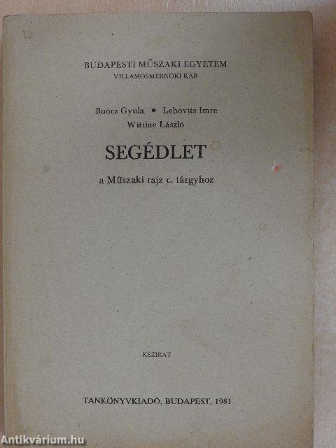 Segédlet a Műszaki rajz c. tárgyhoz