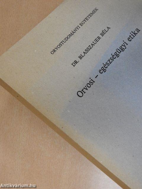 Orvosi-egészségügyi etika