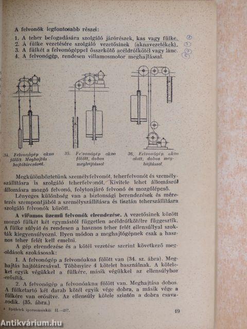 Épületek iparosmunkái II.