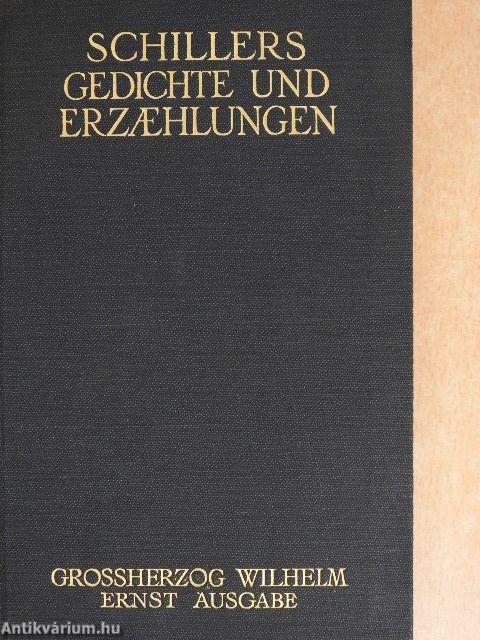 Schillers Gedichte und Erzaehlungen 3.