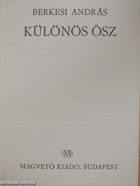 Különös ősz