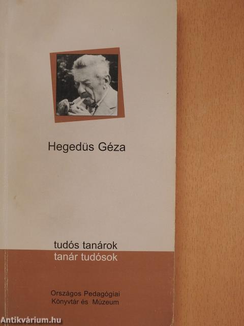 Hegedüs Géza (dedikált példány)