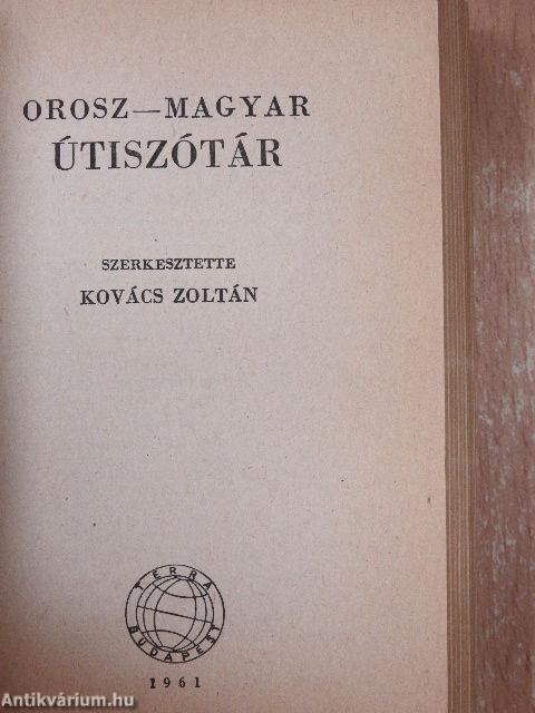 Magyar-orosz/orosz-magyar útiszótár