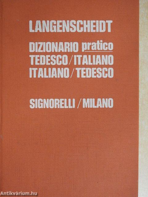 Dizionario pratico Tedesco/Italiano-Italiano/Tedesco