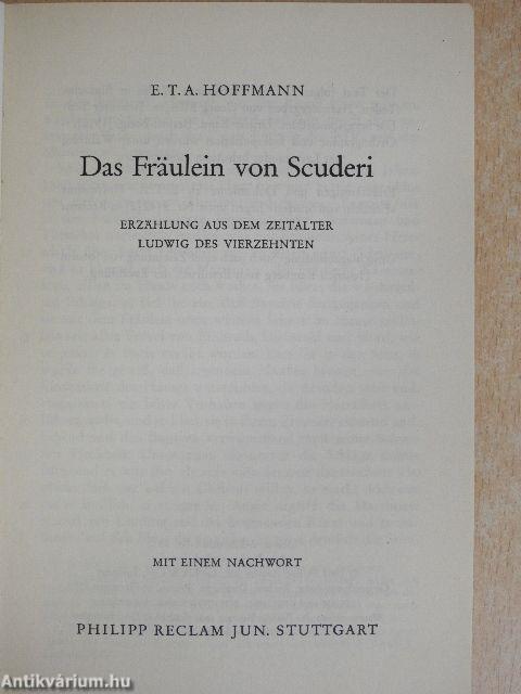 Das Fräulein von Scuderi