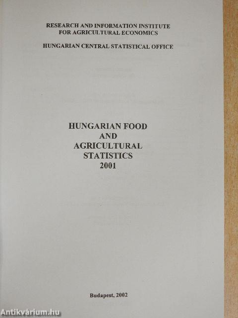 Hungarian Food and Agricultural Statistics 2001