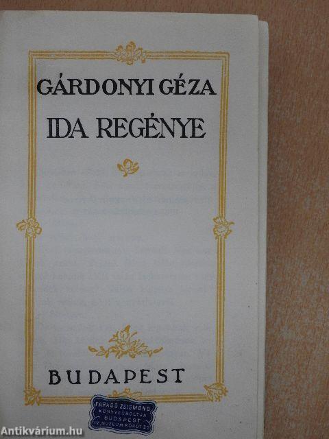 Ida regénye