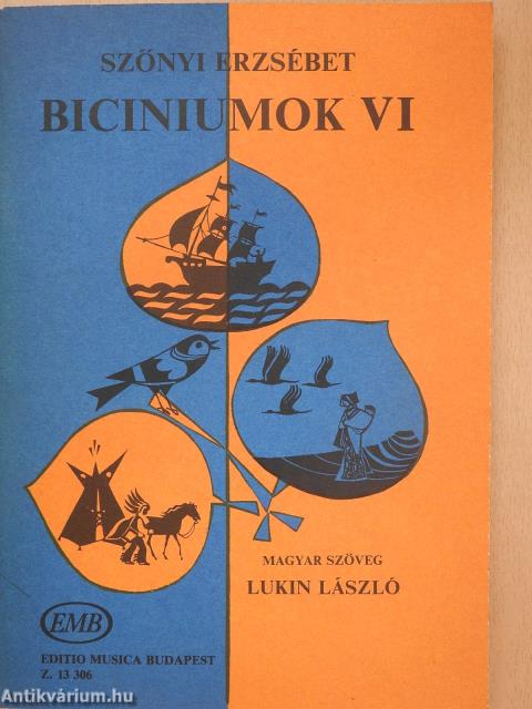 Biciniumok VI. (dedikált példány)