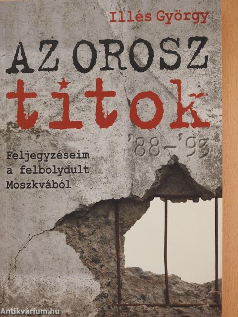 Az orosz titok (dedikált példány)