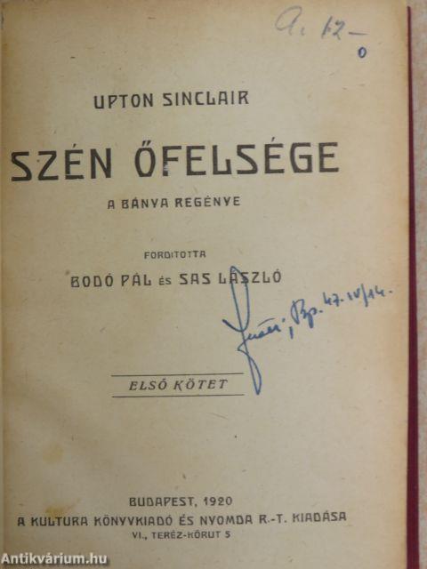 Szén őfelsége I-II.