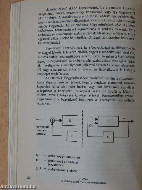 Rendszerelemzés és irányítás