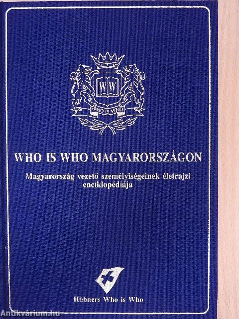 Who is Who Magyarországon - CD-vel