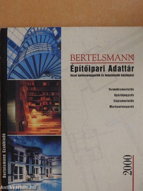 Bertelsmann - Építőipari adattár 2000