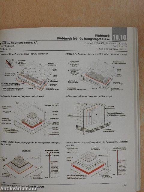 Bertelsmann - Építőipari adattár 2000